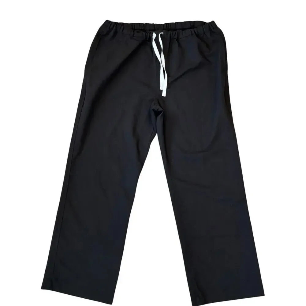 New? Figs Pisco Straight-Leg Scrub Pant Black Size XL Short XL/S